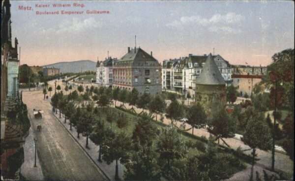 Metz  57 Moselle Metz Boulevard Empereur Guillaume