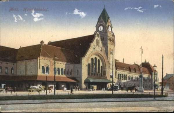 Metz  57 Moselle Metz Hauptbahnhof