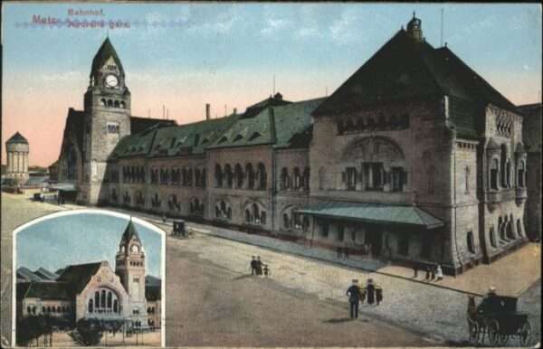 Metz  57 Moselle Metz Bahnhof