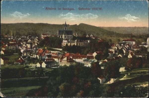Altkirch Gefechte 1914/16
