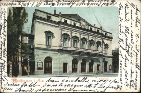 Mulhouse Muehlhausen Mulhouse Mülhausen Theater