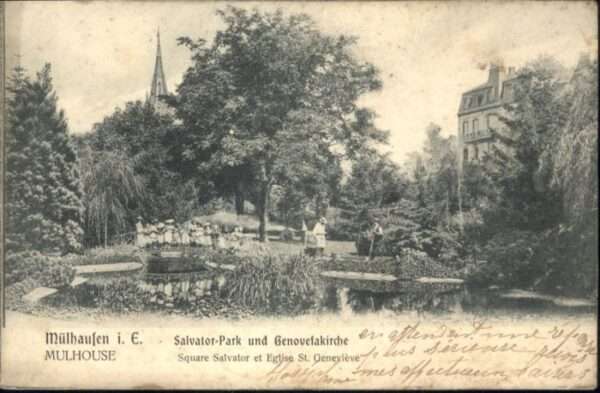 Mulhouse Muehlhausen Mulhouse Mülhausen Square Salvator Egli