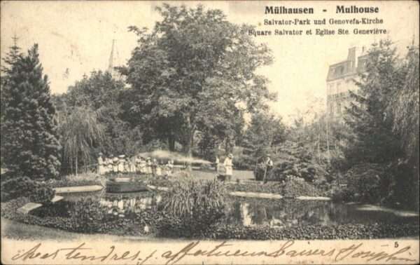 Mulhouse Muehlhausen Mulhouse Mülhausen Square Salvator Egli