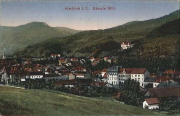 Markirch Kämpfe 1914