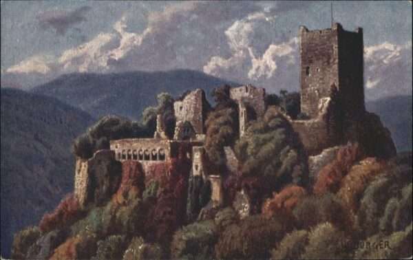 Rappoltsweiler Haut Rhin Elsass Rappoltsweiler Ulrichsburg