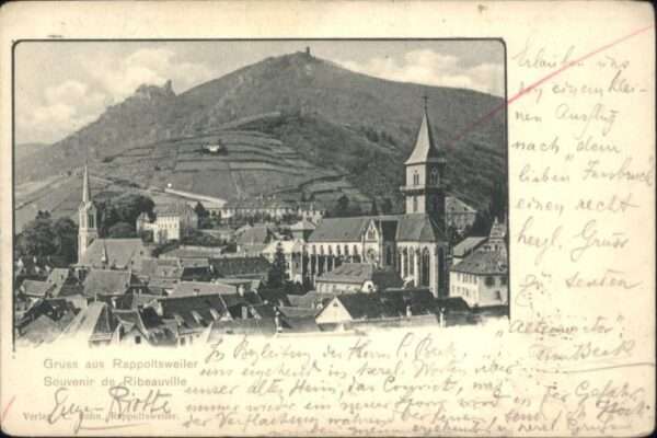 Rappoltsweiler Haut Rhin Elsass Rappoltsweiler Ribeauville