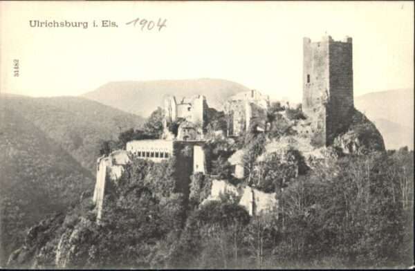 Rappoltsweiler Haut Rhin Elsass Rappoltsweiler Ulrichsburg