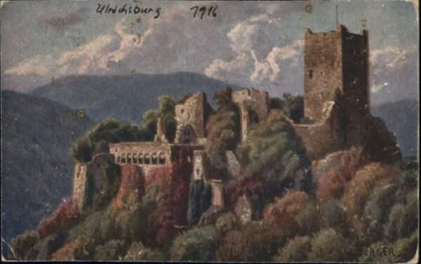 Rappoltsweiler Haut Rhin Elsass Rappoltsweiler Ulrichsburg