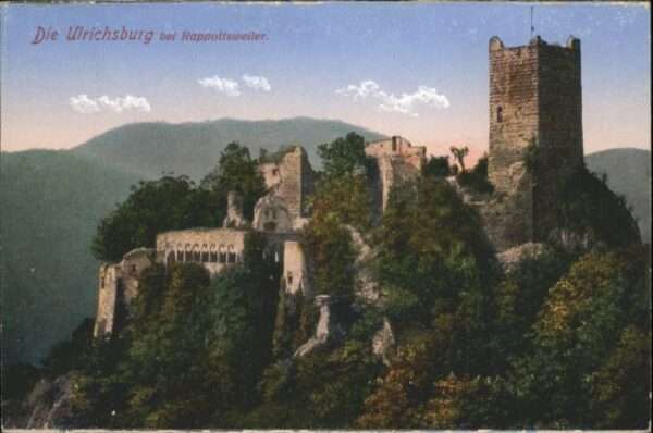 Rappoltsweiler Haut Rhin Elsass Rappoltsweiler Ulrichsburg
