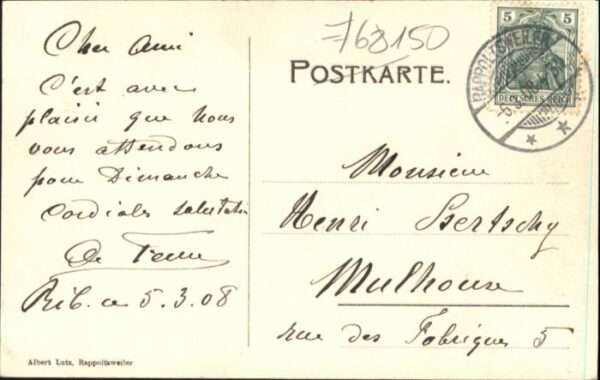 Rappoltsweiler Haut Rhin Elsass Rappoltsweiler St. Ulrich Ribeauville – Bild 2