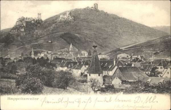 Rappoltsweiler Haut Rhin Elsass Rappoltsweiler Ribeauville
