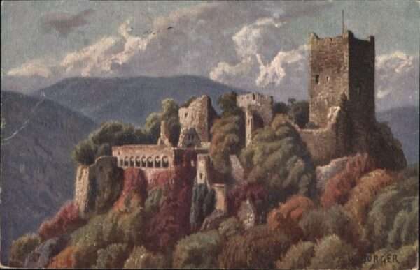 Rappoltsweiler Haut Rhin Elsass Rappoltsweiler Ulrichsburg
