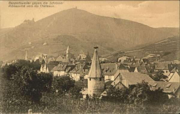 Rappoltsweiler Haut Rhin Elsass Rappoltsweiler Ribauville vers les Chat