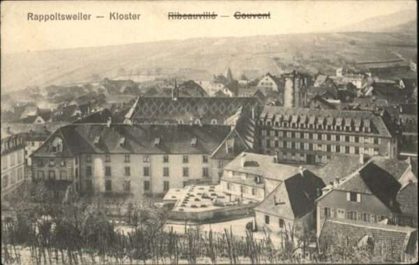 Rappoltsweiler Haut Rhin Elsass Rappoltsweiler Kloster Ribeauville Couv