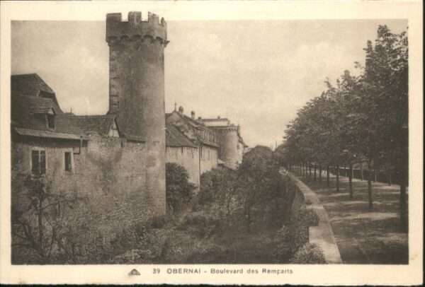 Obernai Bas Rhin Obernai Boulevard des Remparts