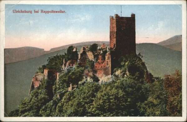 Rappoltsweiler Haut Rhin Elsass Rappoltsweiler Ulrichsburg