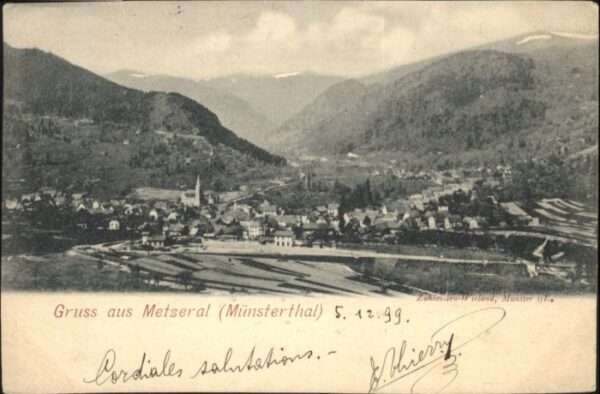Metzeral Haut Rhin Metzeral Münsterthal
