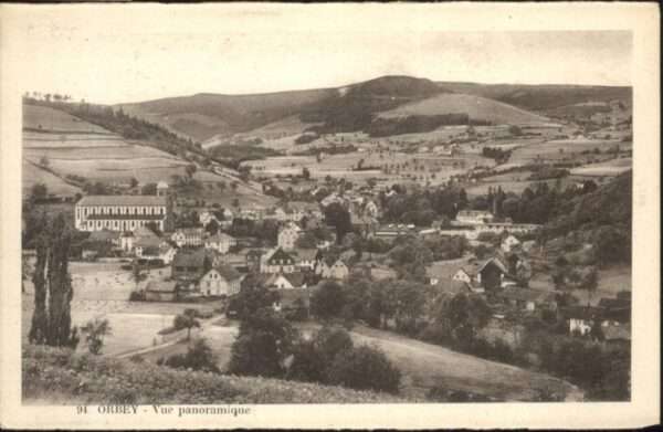 Orbey Vue Panoramique