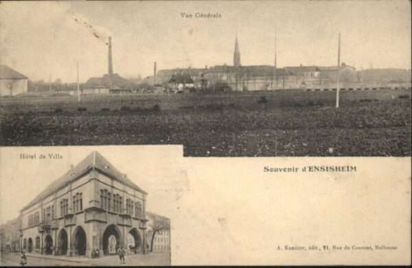 Ensisheim Hotel Ville Vue Generale