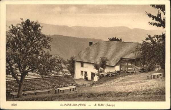 Sainte-Marie-aux-Mines Haut Rhin Sainte-Marie-aux-Mines Hury Auberge