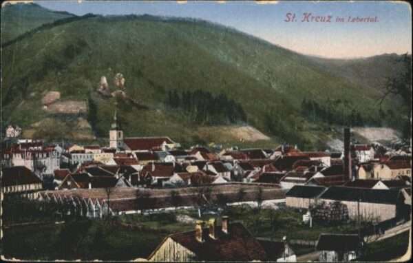 Sainte-croix-aux-Mines [Handschriftlich] St Kreuz Lebertal