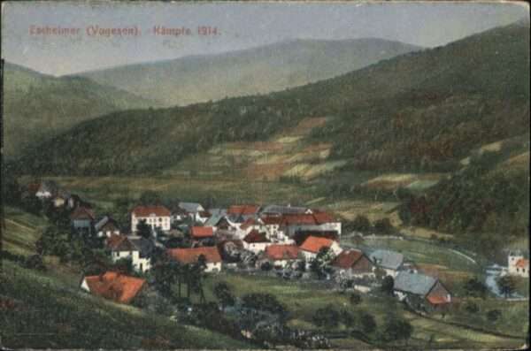 Ribeauville [Handschriftlich] Eschelmer Kämpfe