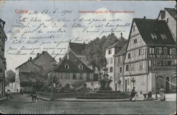 Colmar Haut Rhin Elsass Colmar Schwarzenbergplatz Rösselmann De