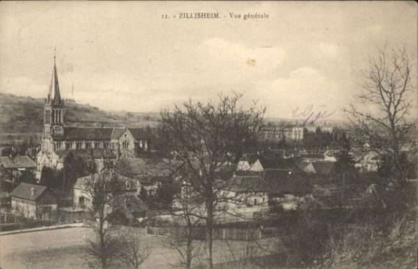 Zillisheim Vue Generale Kirche