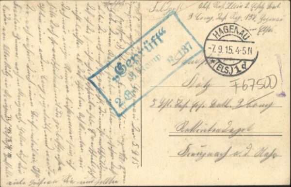 Hagenau Infantrie Kaserne – Bild 2