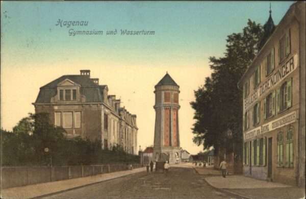 Hagenau Gymnasium Wasserturm