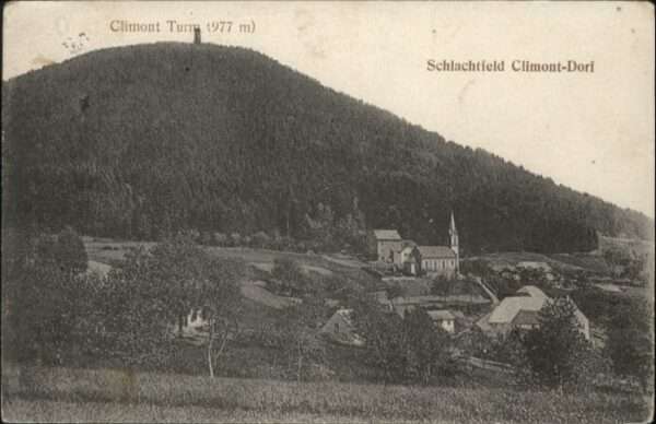 Climont Climont Turm Schlachtfeld