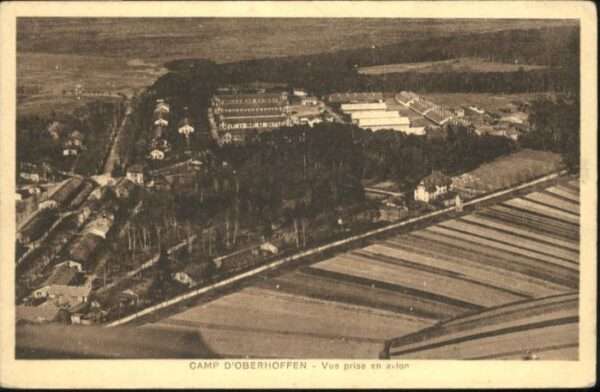 Oberhoffen-sur-Moder Fliegeraufnahme