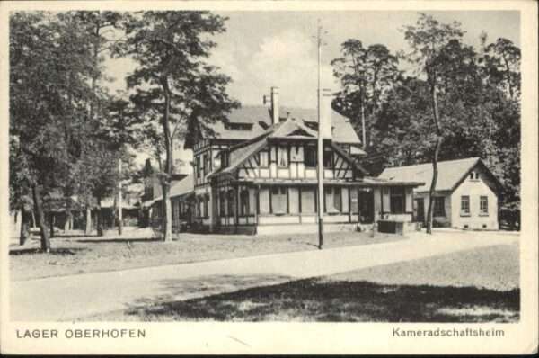 Oberhofen Elsass Oberhofen Kameradschaftsheim Lager