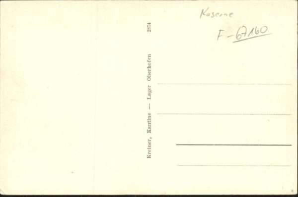 Oberhofen Elsass Oberhofen Kameradschaftsheim Lager – Bild 2