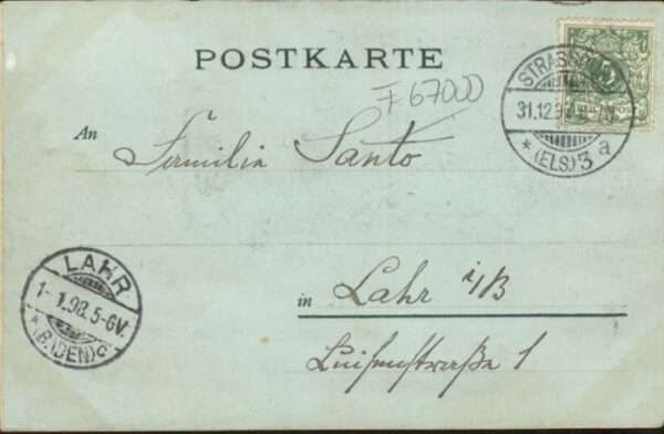 Strasbourg Alsace Strassburg Elsass Ruprechtsauer Allee – Bild 2
