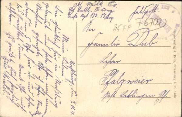 Strasbourg Alsace Strassburg Elsass Bürgermeisteramt – Bild 2