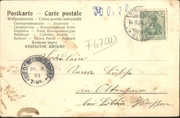 Strasbourg Alsace Strassburg Elsass Orangerie Haupt Resta – Bild 2