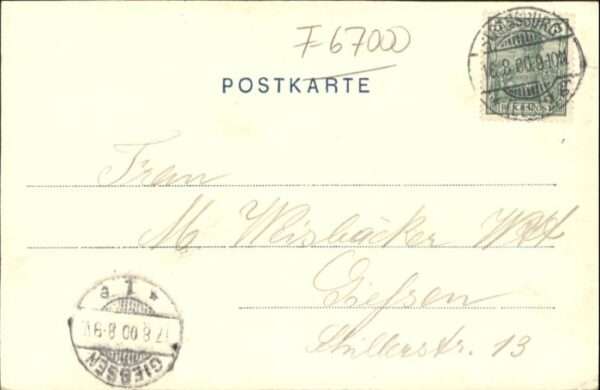 Strasbourg Alsace Strassburg Elsass Schiff Kirche – Bild 2