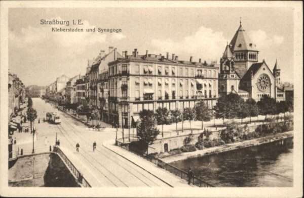 Strasbourg Alsace Strassburg Elsass Kleberstaden Synagoge