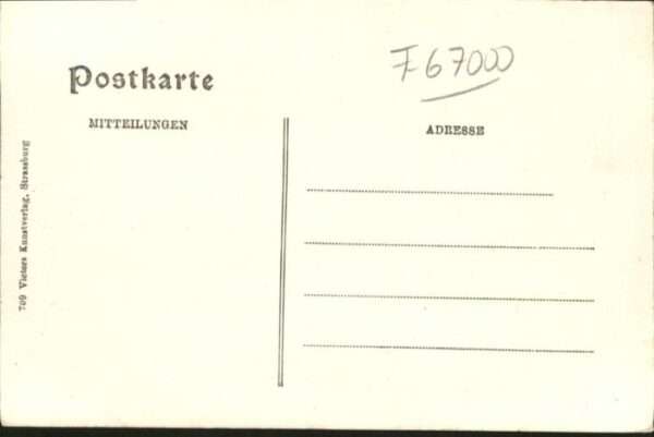 Strasbourg Alsace Strassburg Elsass Scharzwaldstrasse – Bild 2