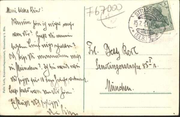 Strasbourg Alsace Strassburg Elsass Universitäts Frauenkl – Bild 2