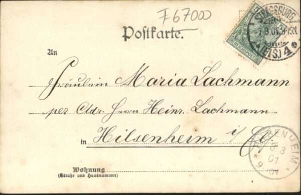 Strasbourg Alsace Strassburg Elsass [Stempelabschlag] – Bild 2