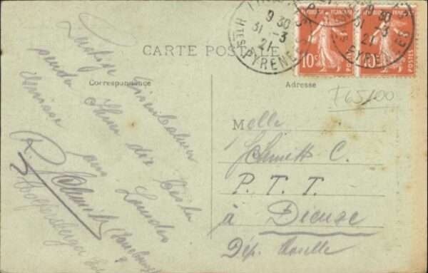 Lourdes Hautes Pyrenees Lourdes Funiculaire Pic Jer Gare – Bild 2