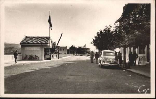 Hendaye Pyrenees Atlantiques Pont Frontiere