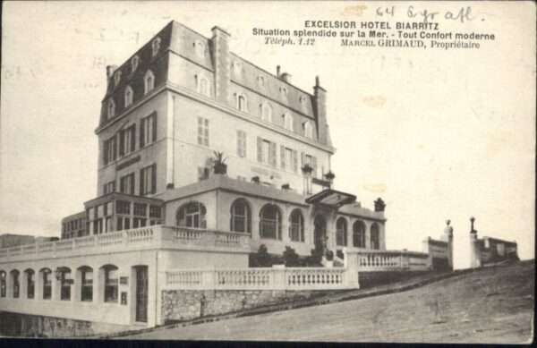 Biarritz Pyrenees Atlantiques Biarritz Excelsior Hotel