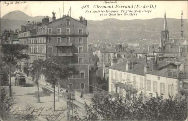 Clermont-Ferrand Rue Andree Monnier Quartier Alyre