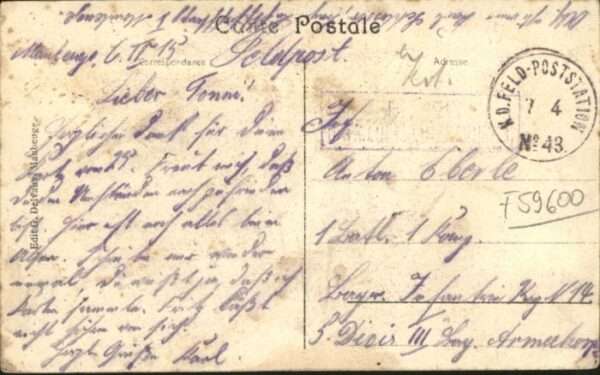 Maubeuge Kutsche Porte France – Bild 2