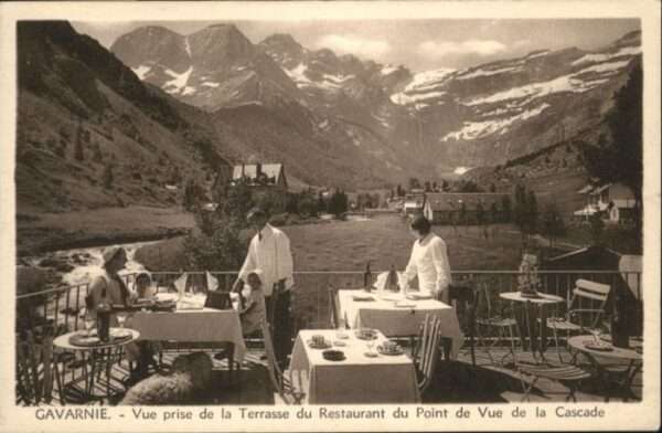 Gavarnie Restaurant Piont Cascade