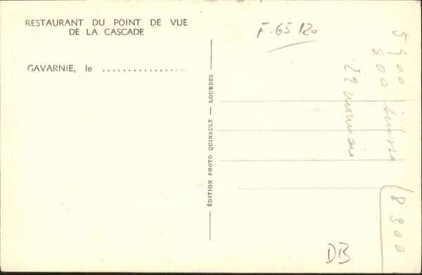 Gavarnie Restaurant Piont Cascade – Bild 2