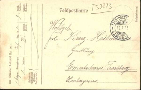 Peronne 80 Somme Peronne Feldküche Kutsche – Bild 2